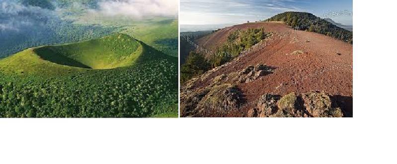 La "Chaîne des Puys" et ses volcans