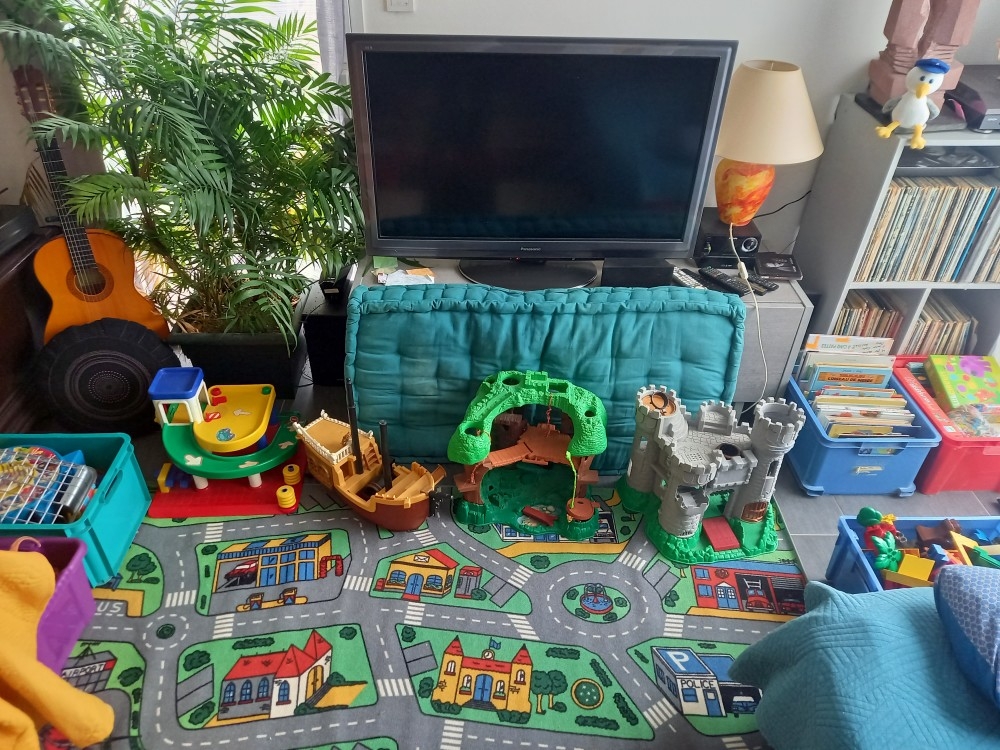 possibilité installation jeux mode "crèche"