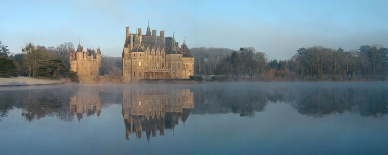 château de la Bretesche à Missillac (superbe!)