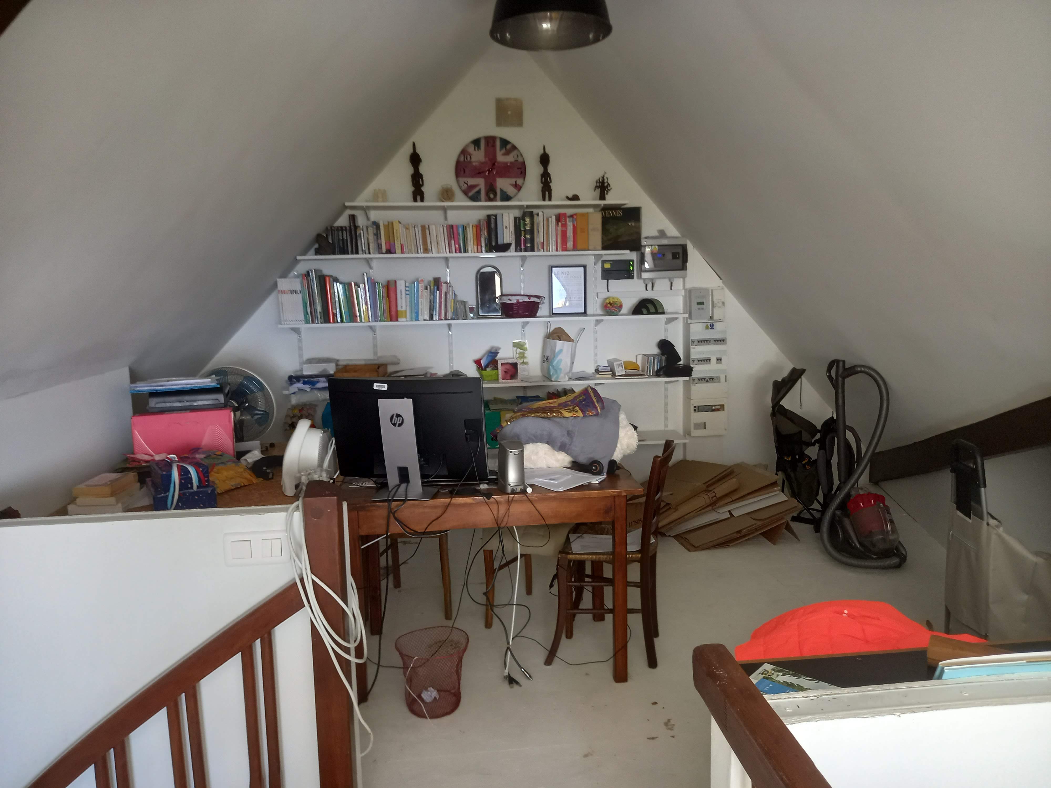 Mezzanine côté bureau