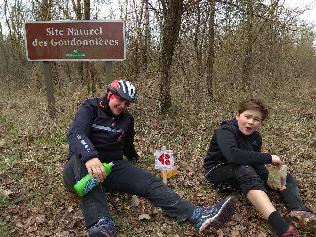 Course deVélo avec mon neveu