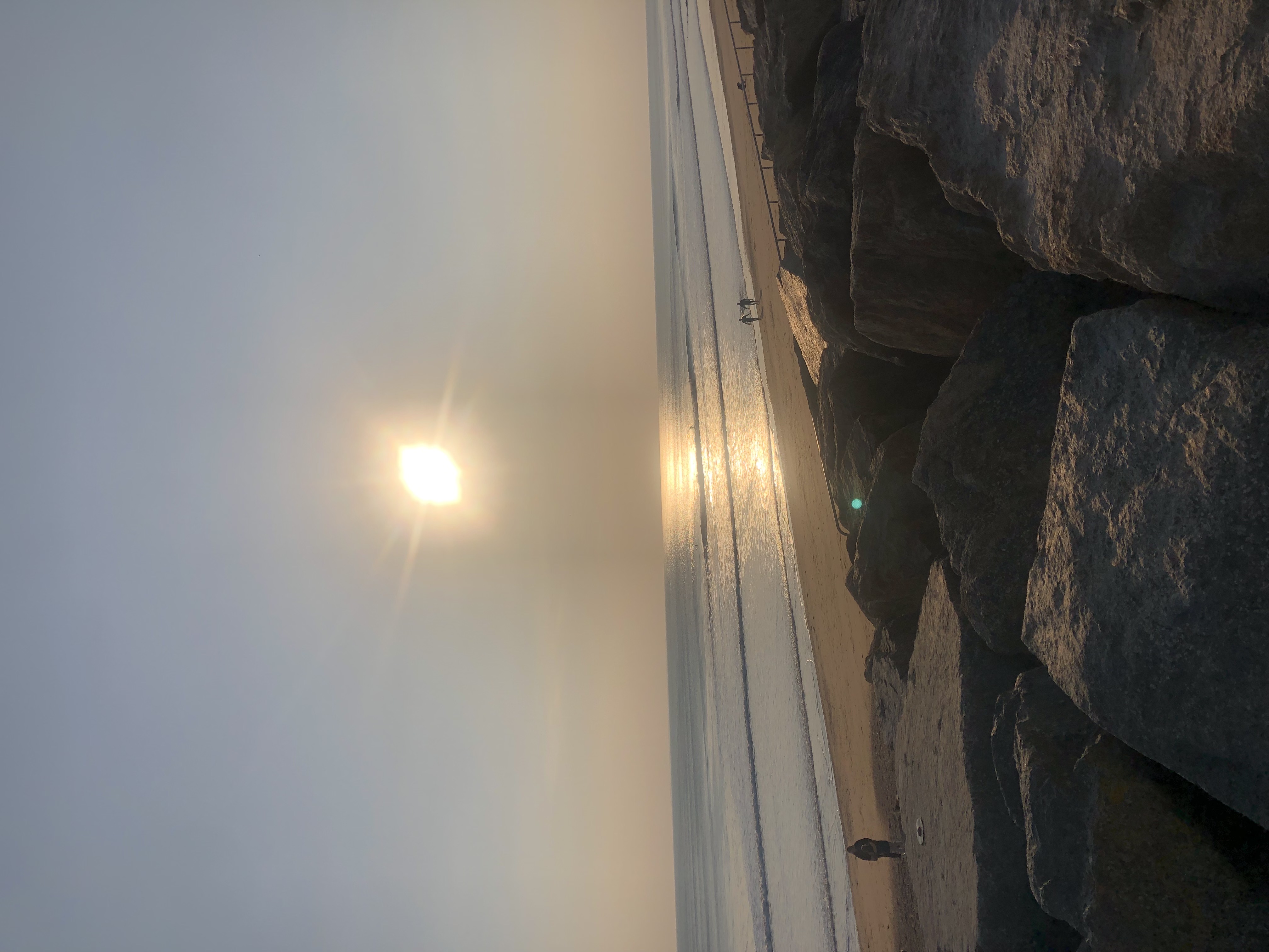 Coucher soleil sur l’île d’yeux