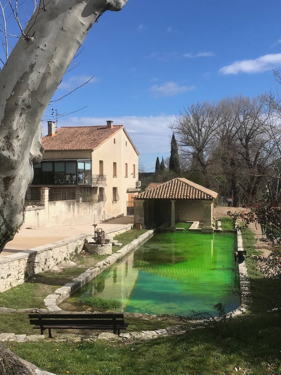 Le lavoir de Lirac