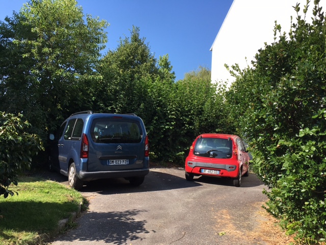 notre petit parking privé