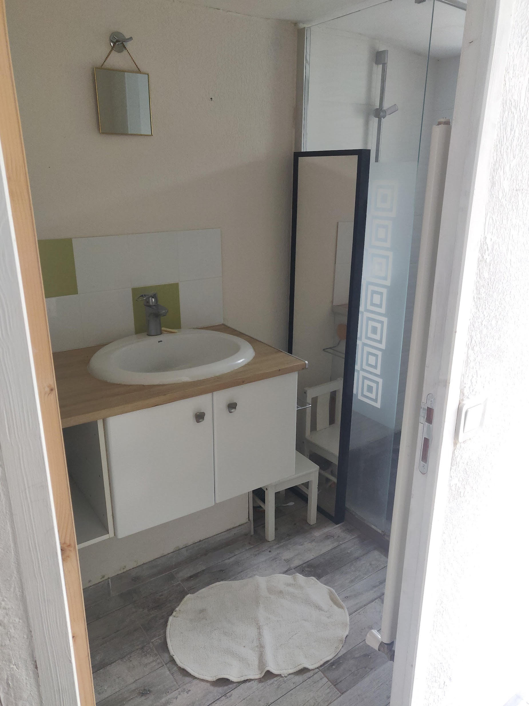 une des salles de bain