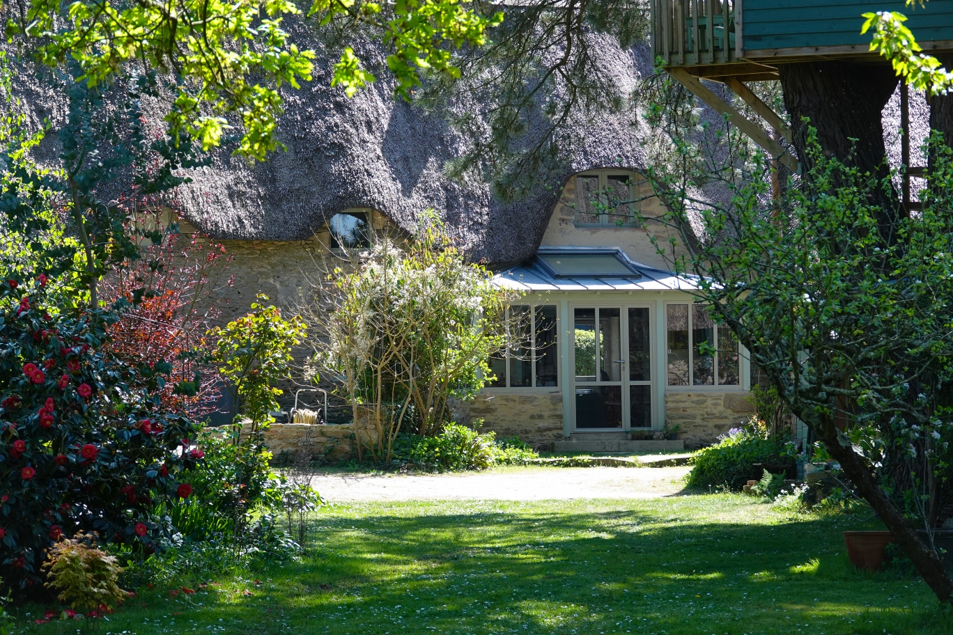 Coté jardin