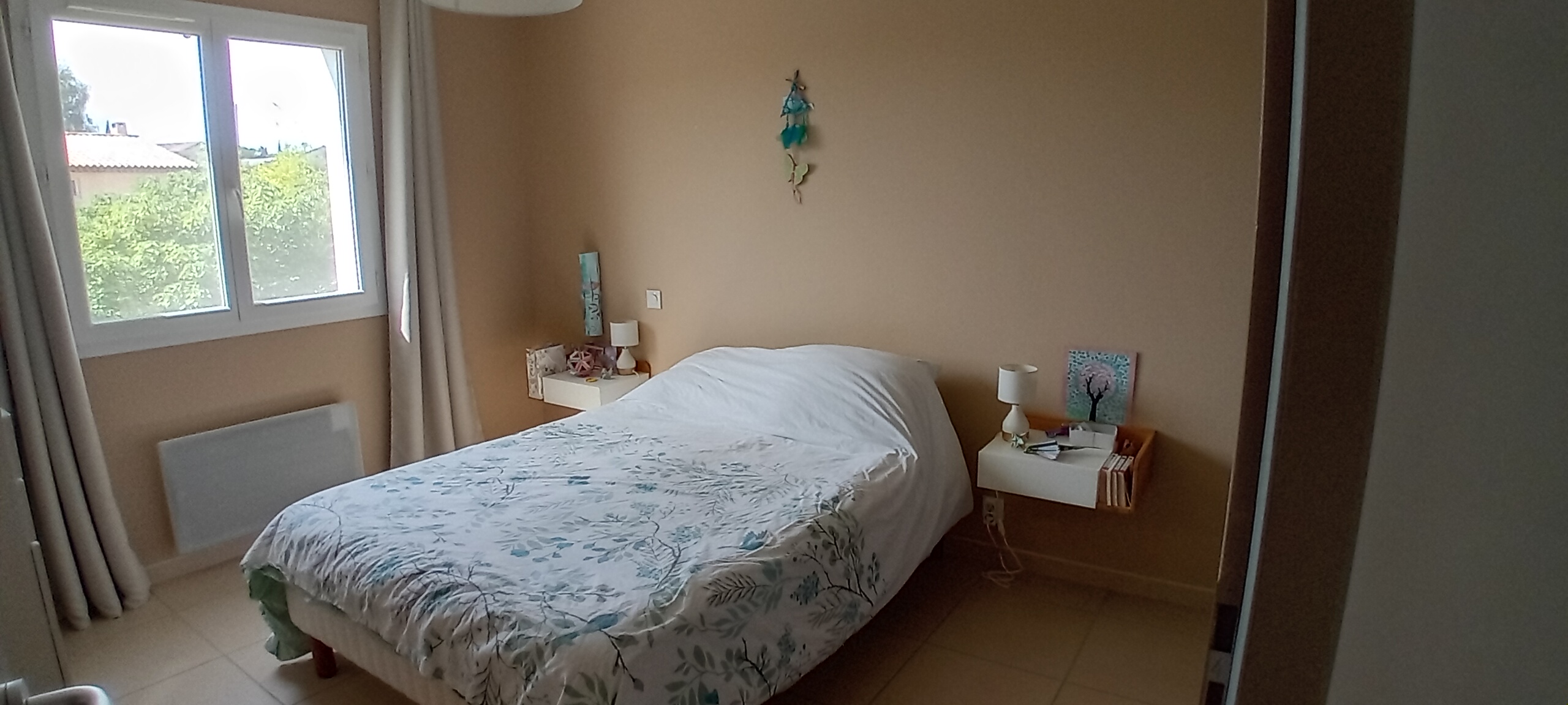 Chambre lit double