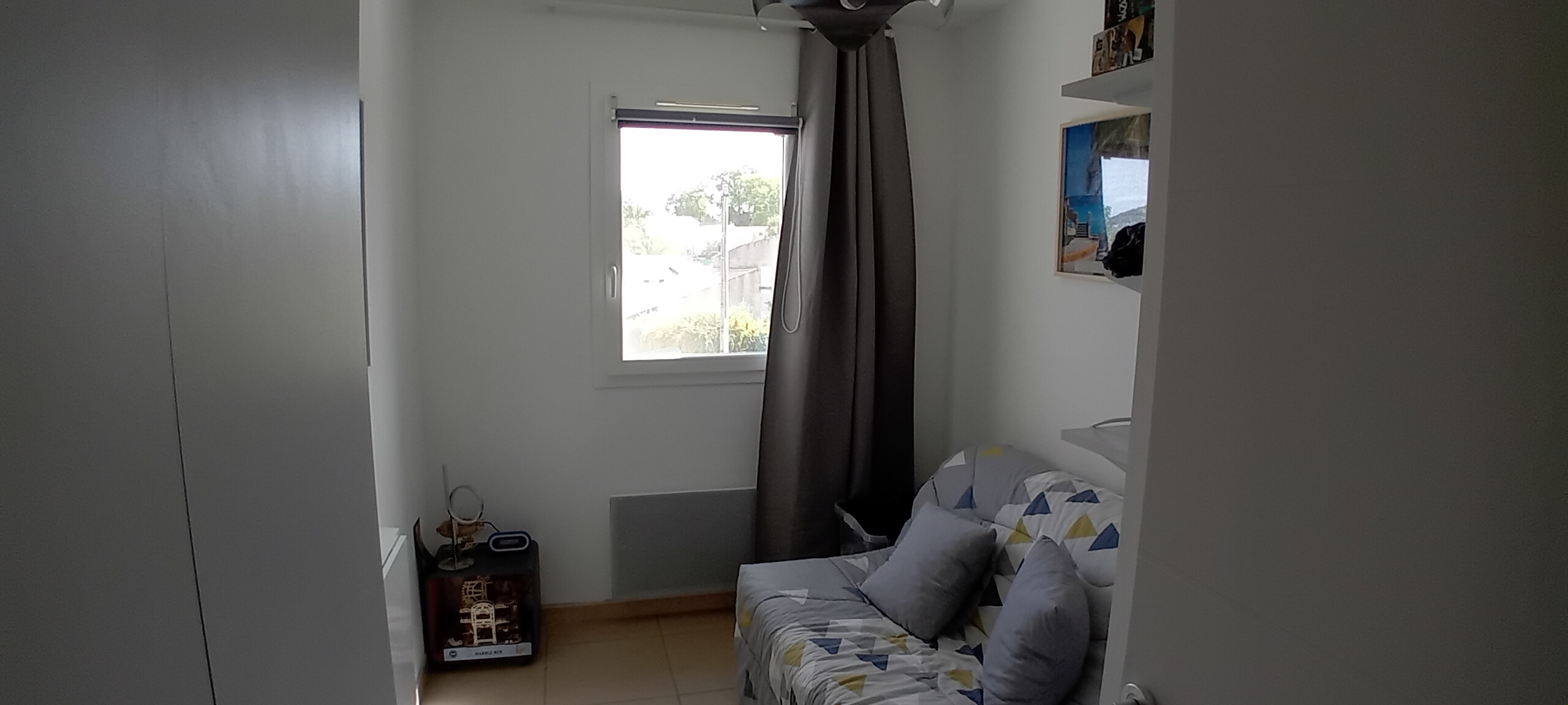 Petite chambre ado, lit double