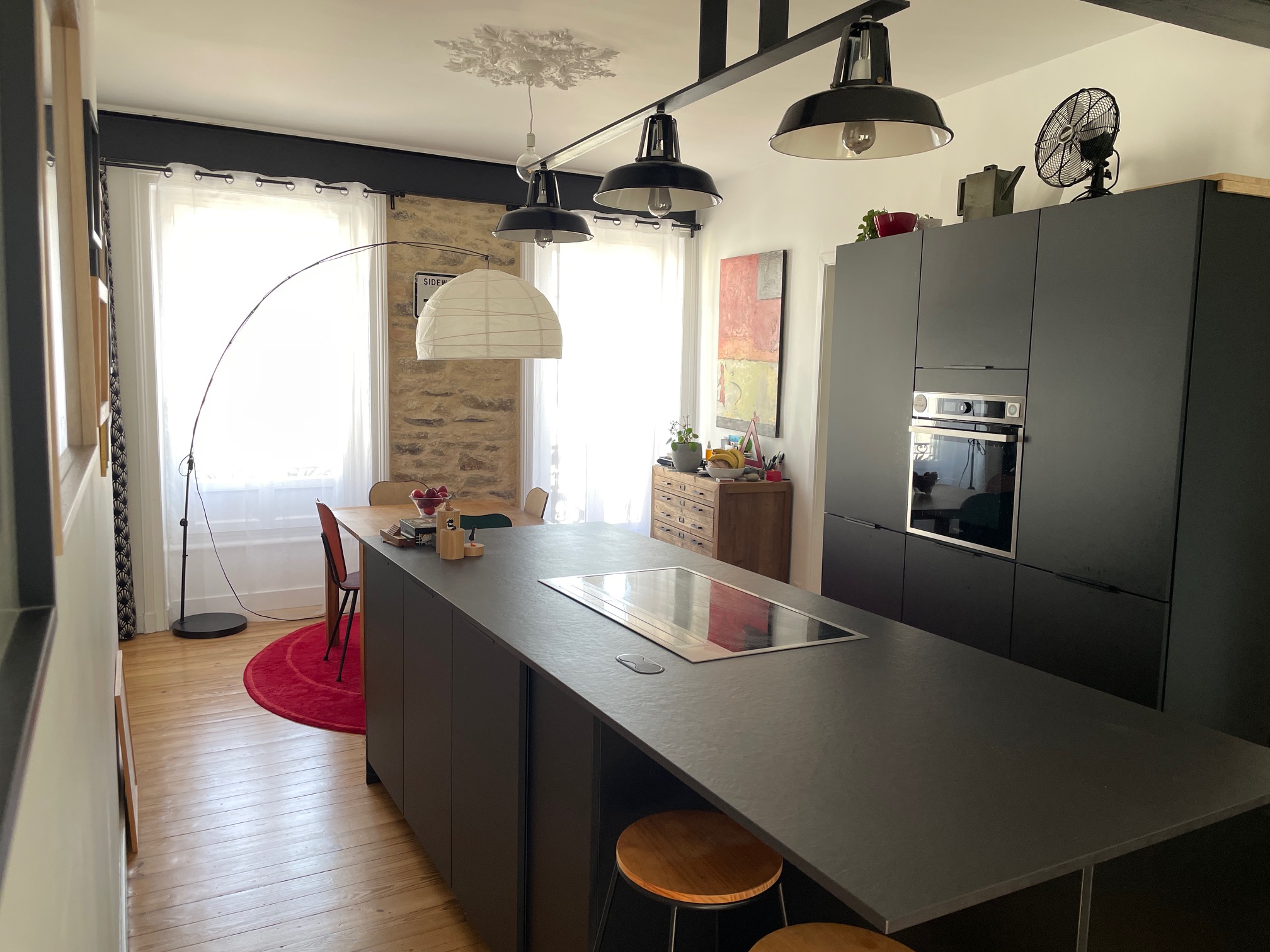 La cuisine salle à manger.