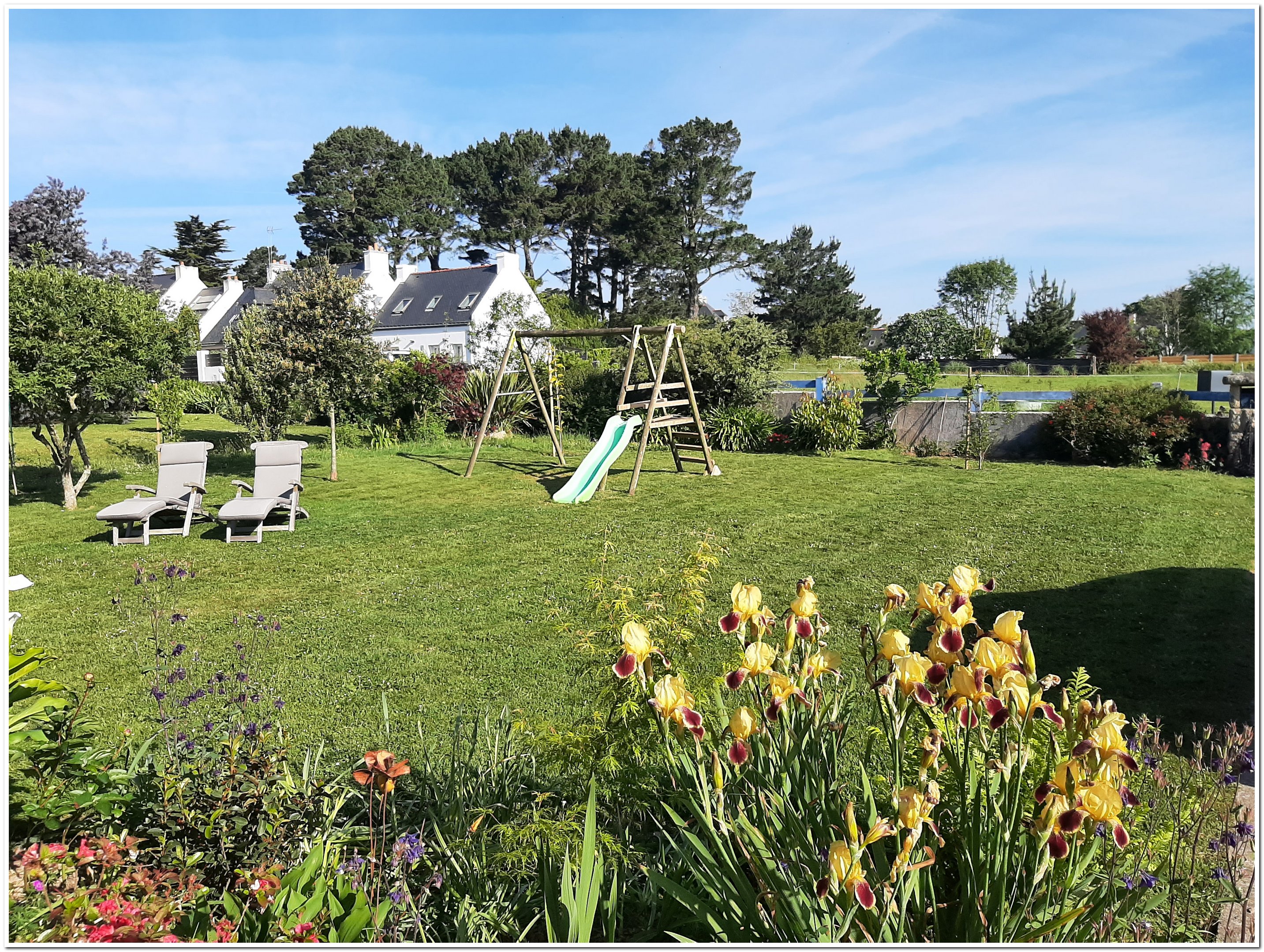le jardin avant