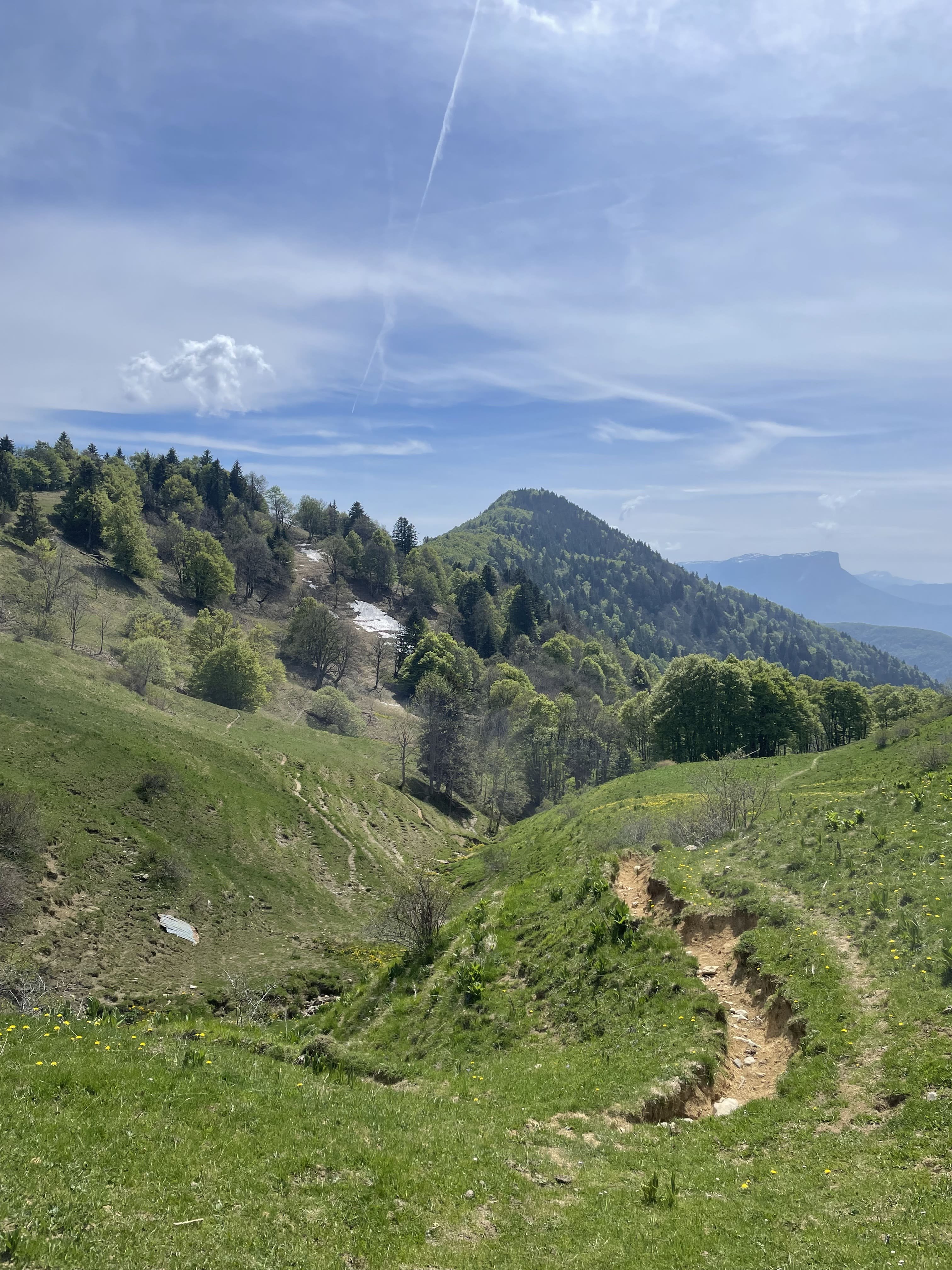 Un des sommets visible et faisable depuis la maison, la Galopaz