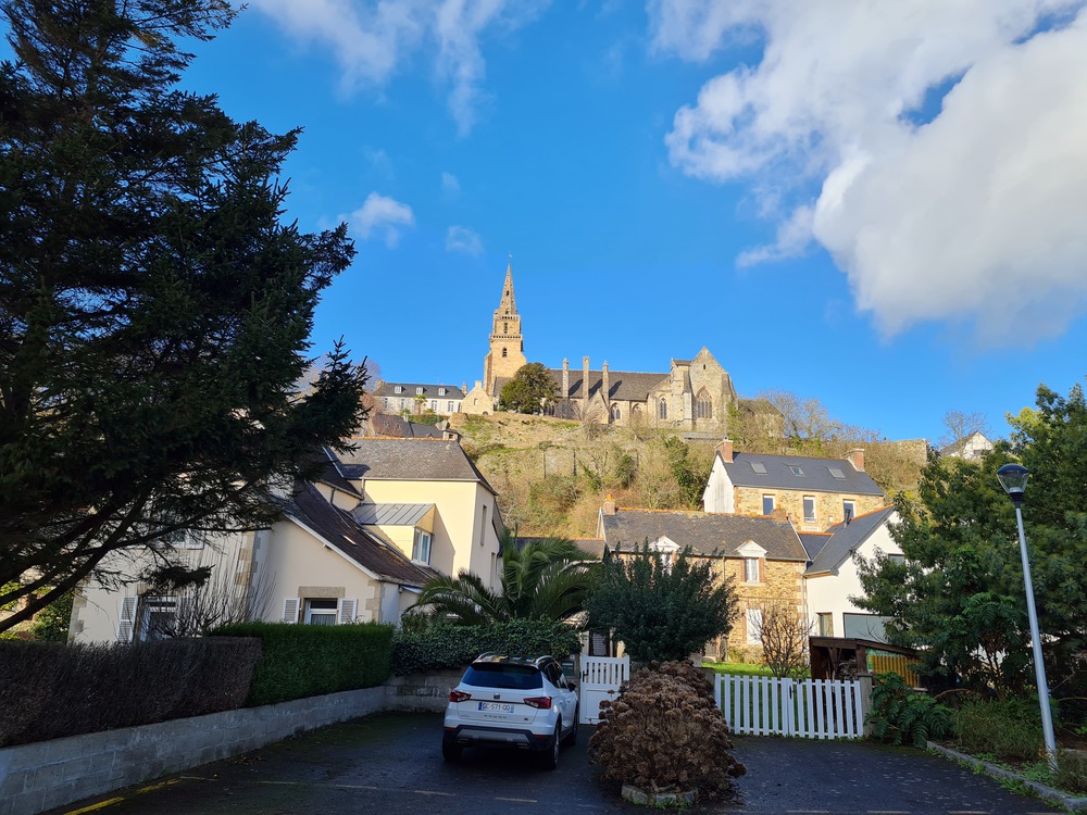 le quartier de Brélévenez, partie haute de notre rue