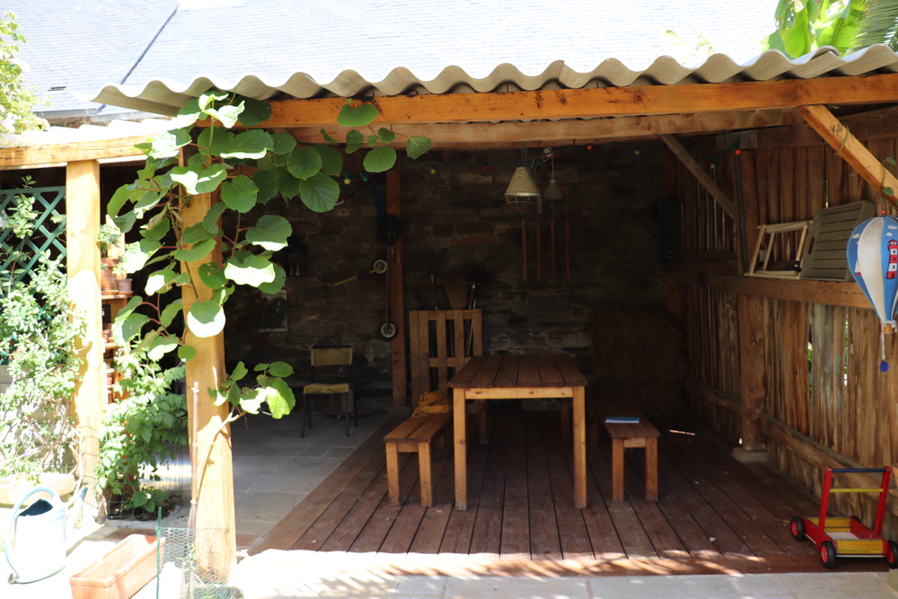 le hangar atelier / terrasse