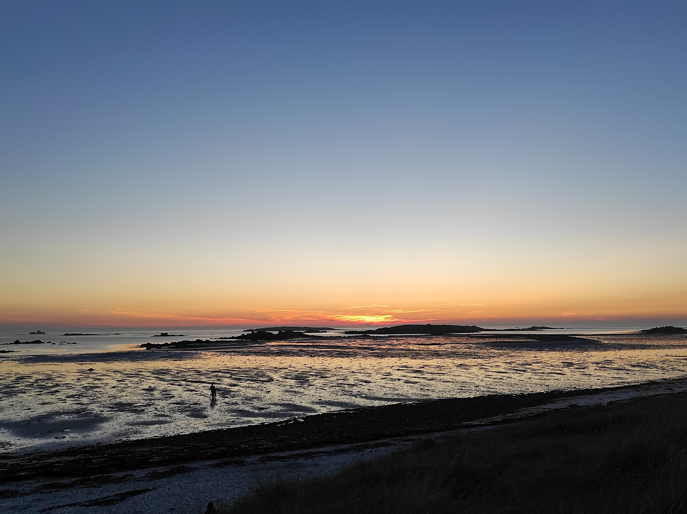 Coucher de soleil aux Dunes de Ste Marguerite