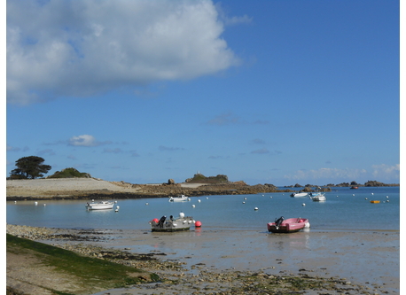 Port-Blanc, à pied depuis la maison
