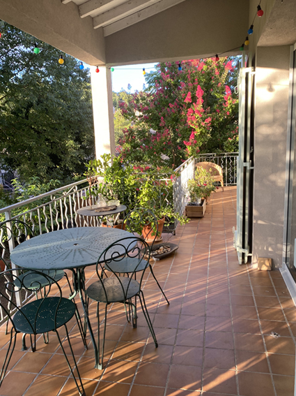terrasse vue sud-ouest